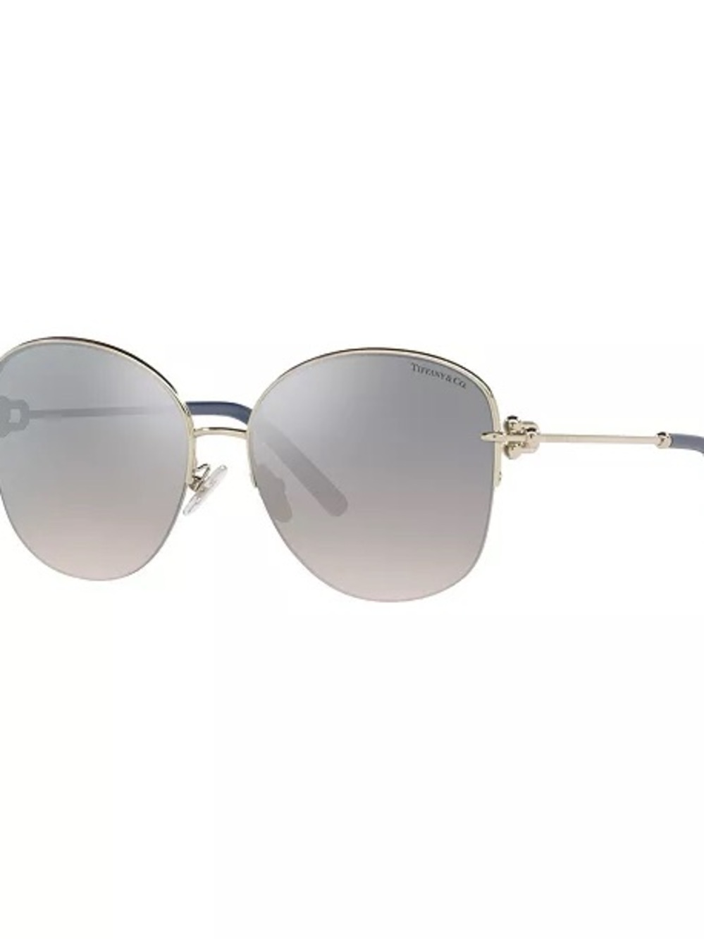 Tiffany & Co. Women's Gold Frame Sunglasses with Gradient Lenses